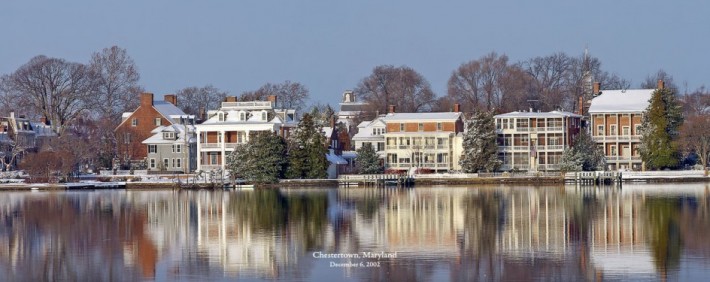 Panoramic Photographs of the Chestertown Waterfront